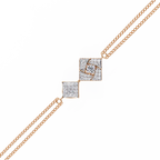 Celeste Twin Diamond Lab Grown Bracelet