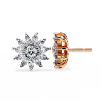 Celestia Bloom Diamond Studs