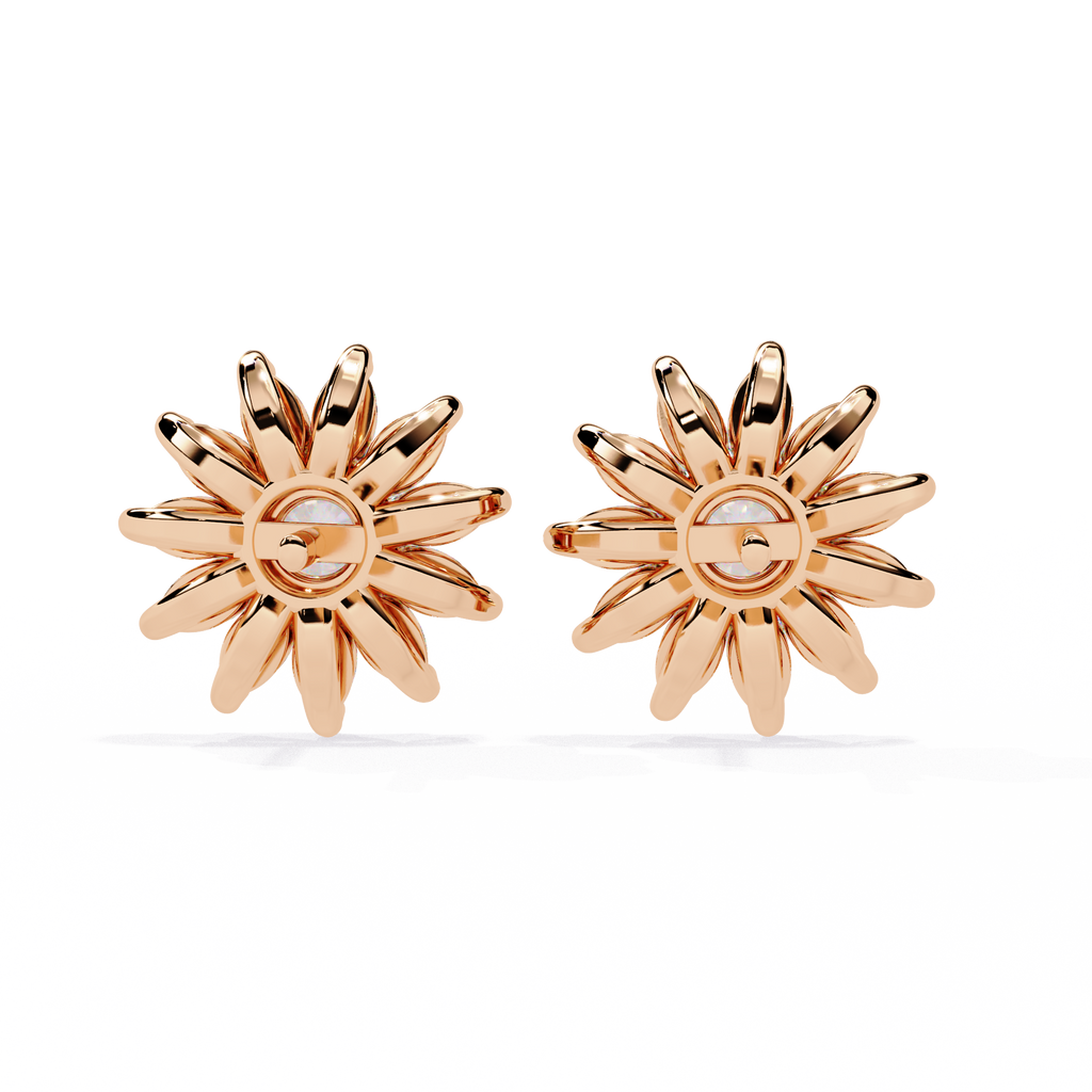 Celestia Bloom Diamond Studs