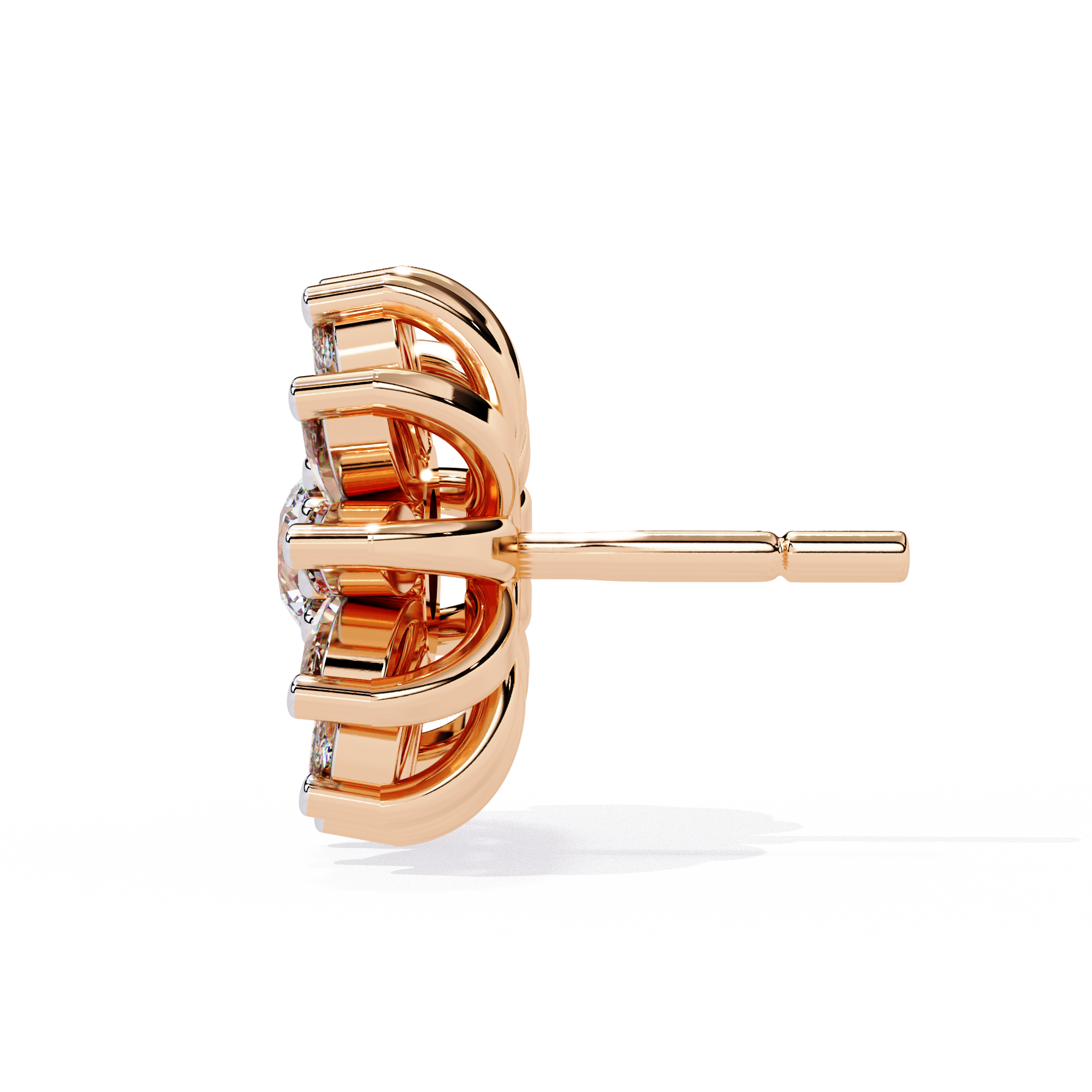 Celestia Bloom Diamond Studs