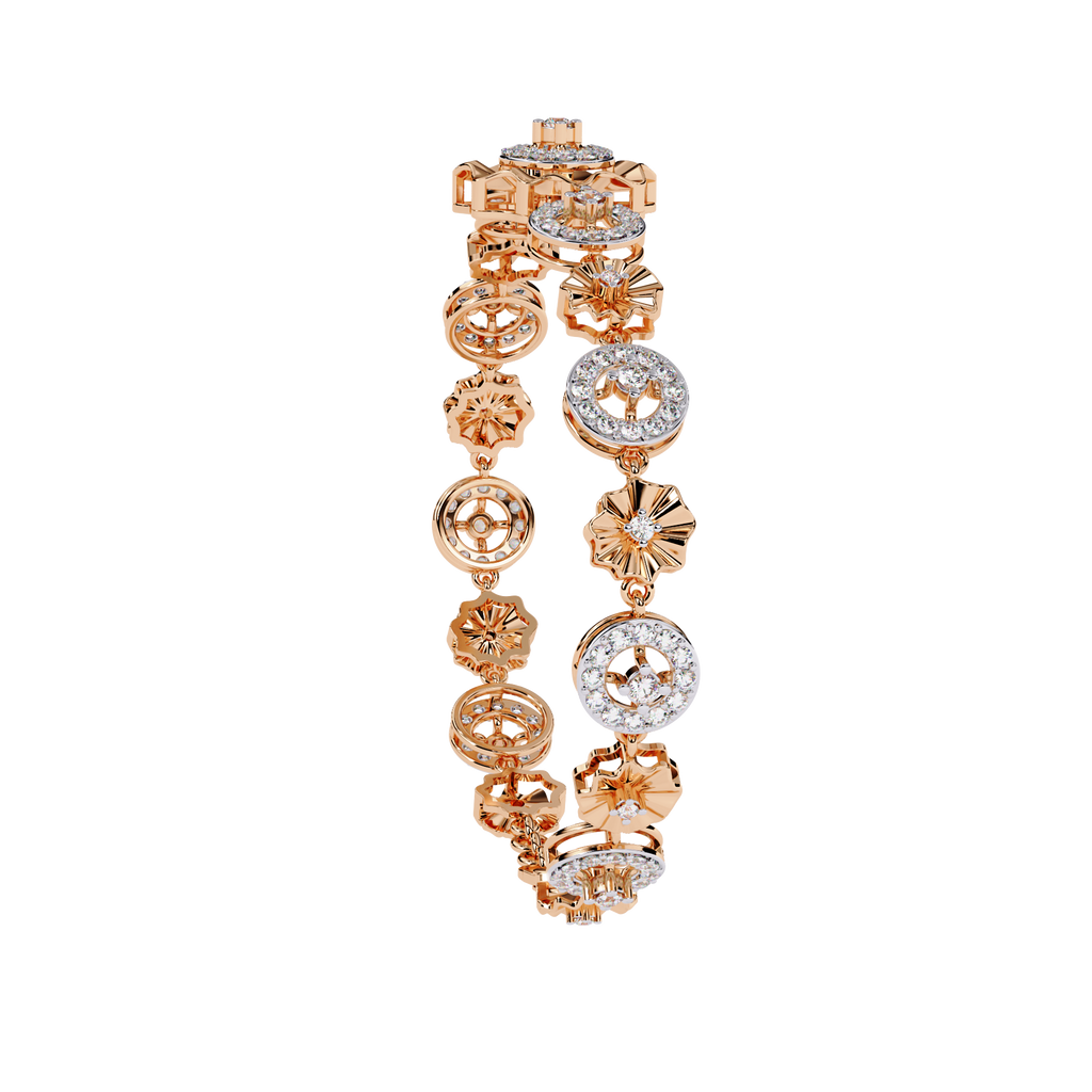 Celestia Bloom Lab Grown Diamond Bracelet