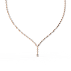 Celestia Drop Diamond Necklace