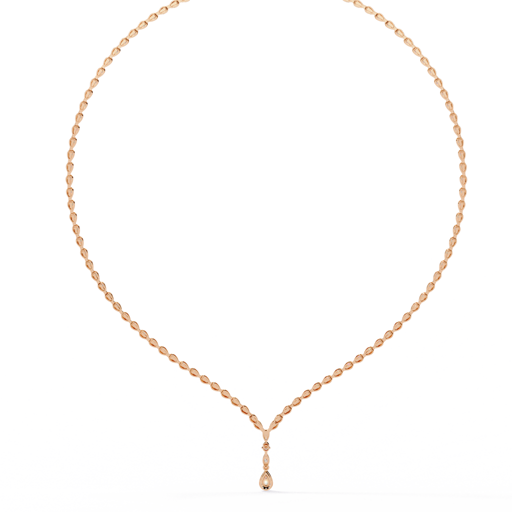 Celestia Drop Diamond Necklace
