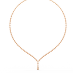 Celestia Drop Diamond Necklace