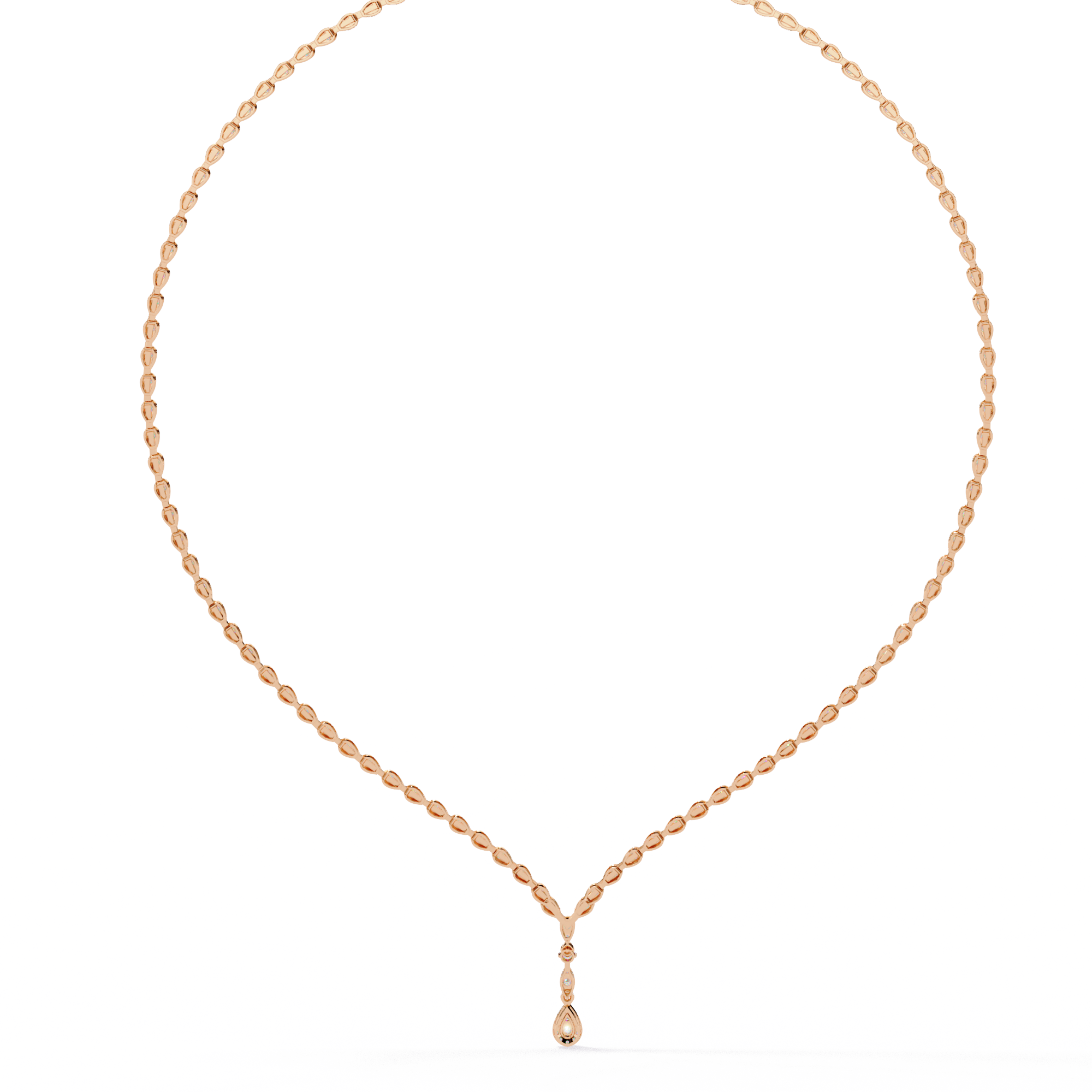 Celestia Drop Diamond Necklace