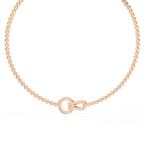 Celestia Lock Diamond Necklace