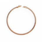 Celestia Round Diamond Line Bracelet