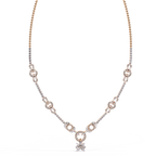 Celestial Knot Diamond Necklace