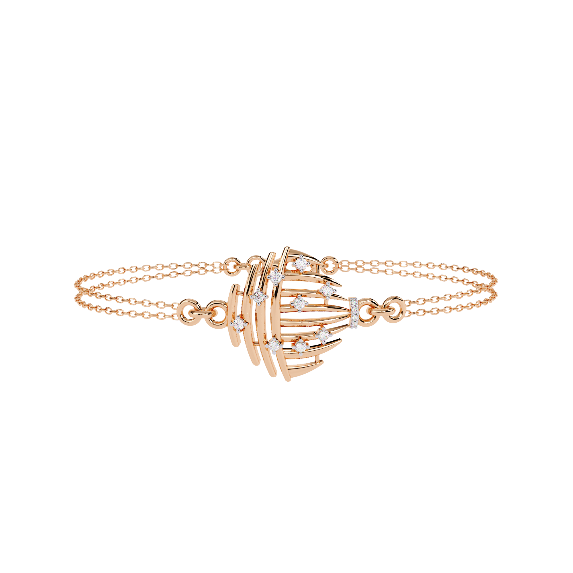 Celestial Orbit Diamond Bracelet
