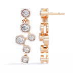 Celestial Orbit Lab Grown Diamond Earrings