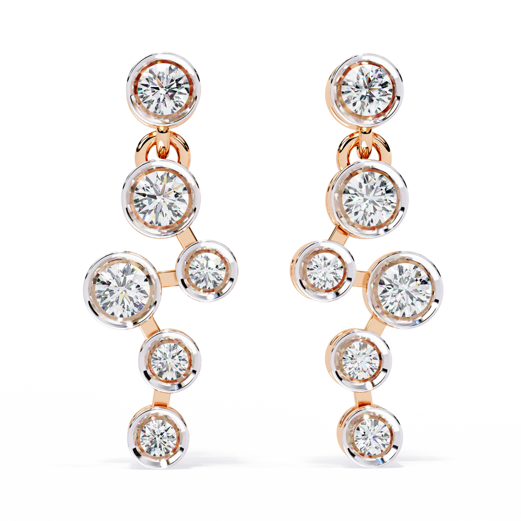 Celestial Orbit Lab Grown Diamond Earrings