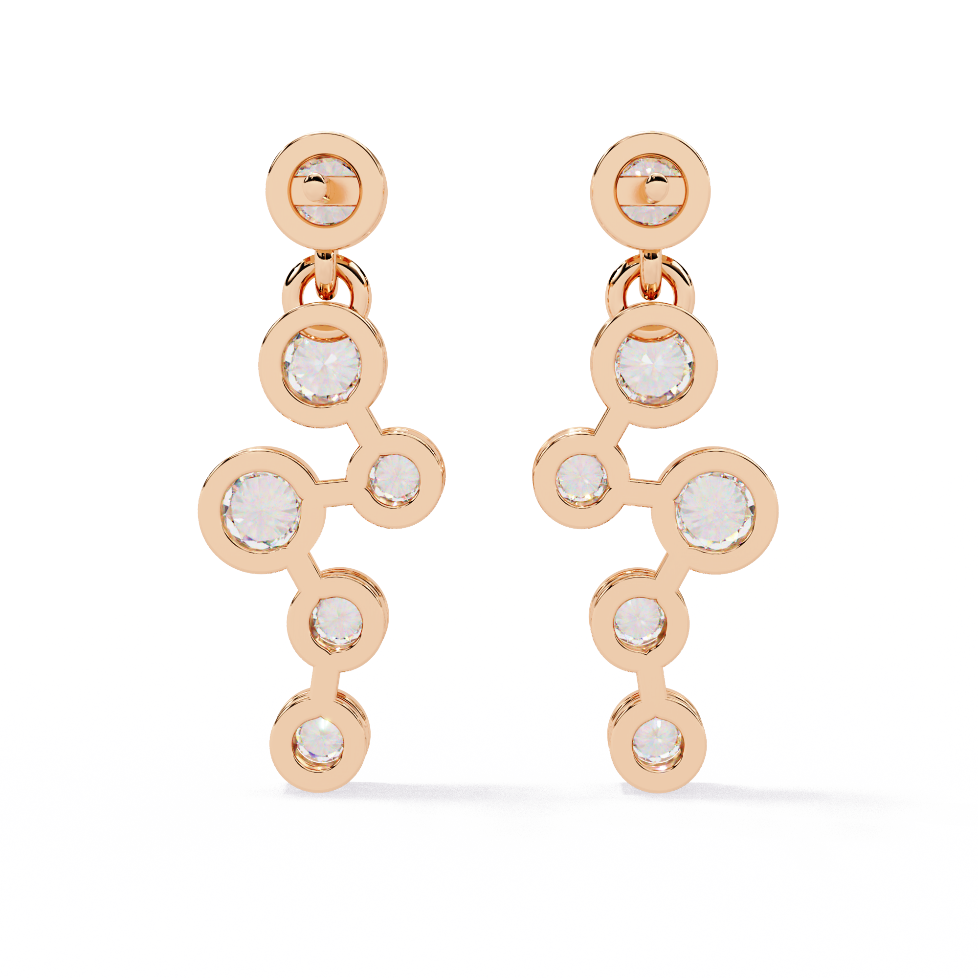 Celestial Orbit Lab Grown Diamond Earrings