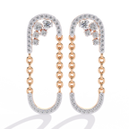 Chainlink Mirage Lab Grown Diamond Earrings