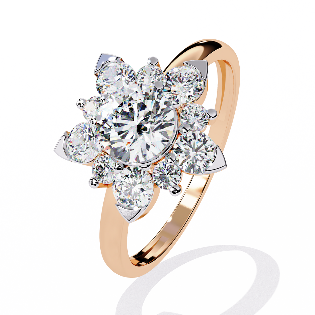 Classic Three Stone Lab Grown Diamond Ring