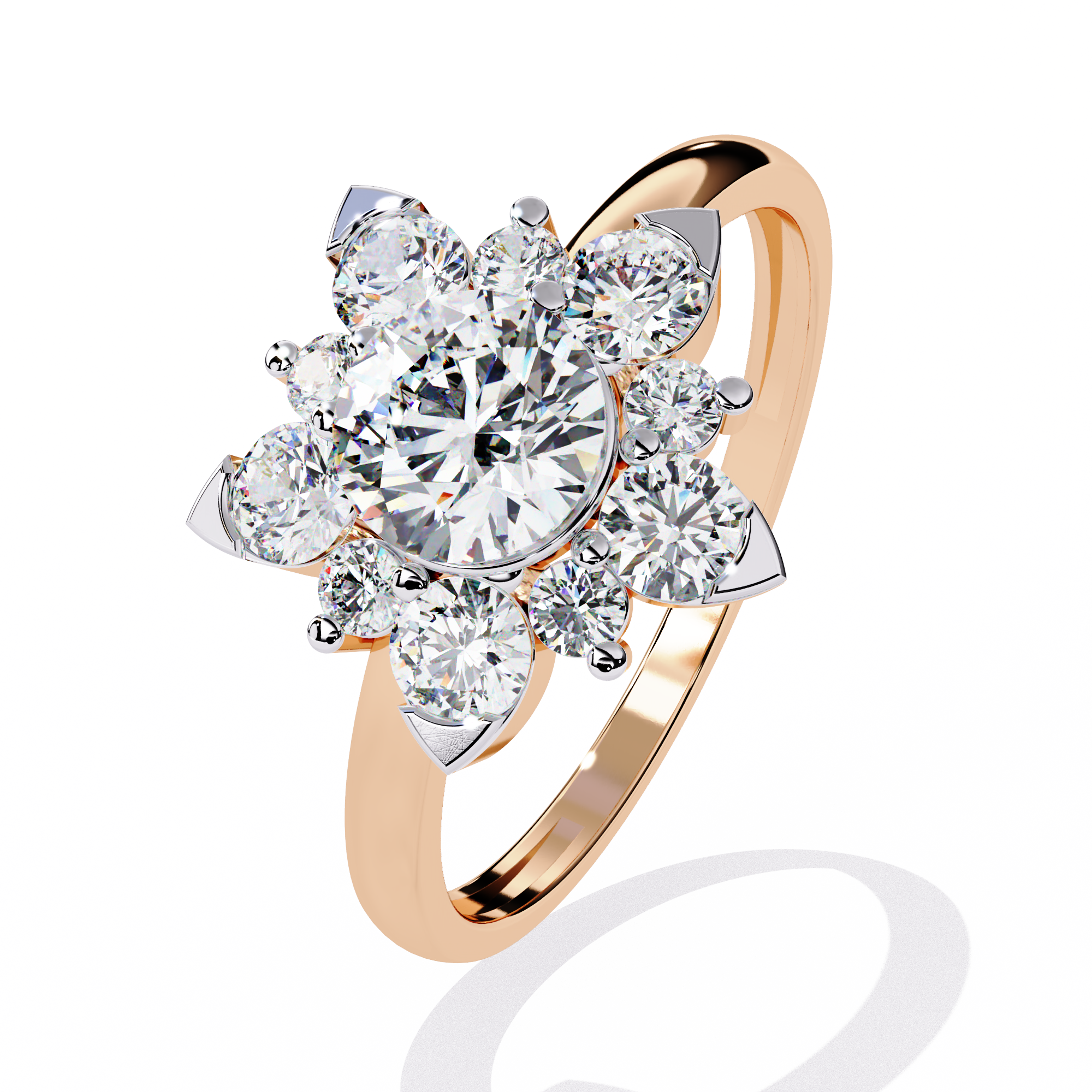Classic Three Stone Lab Grown Diamond Ring