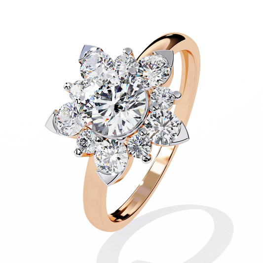 Classic Three Stone Lab Grown Diamond Ring