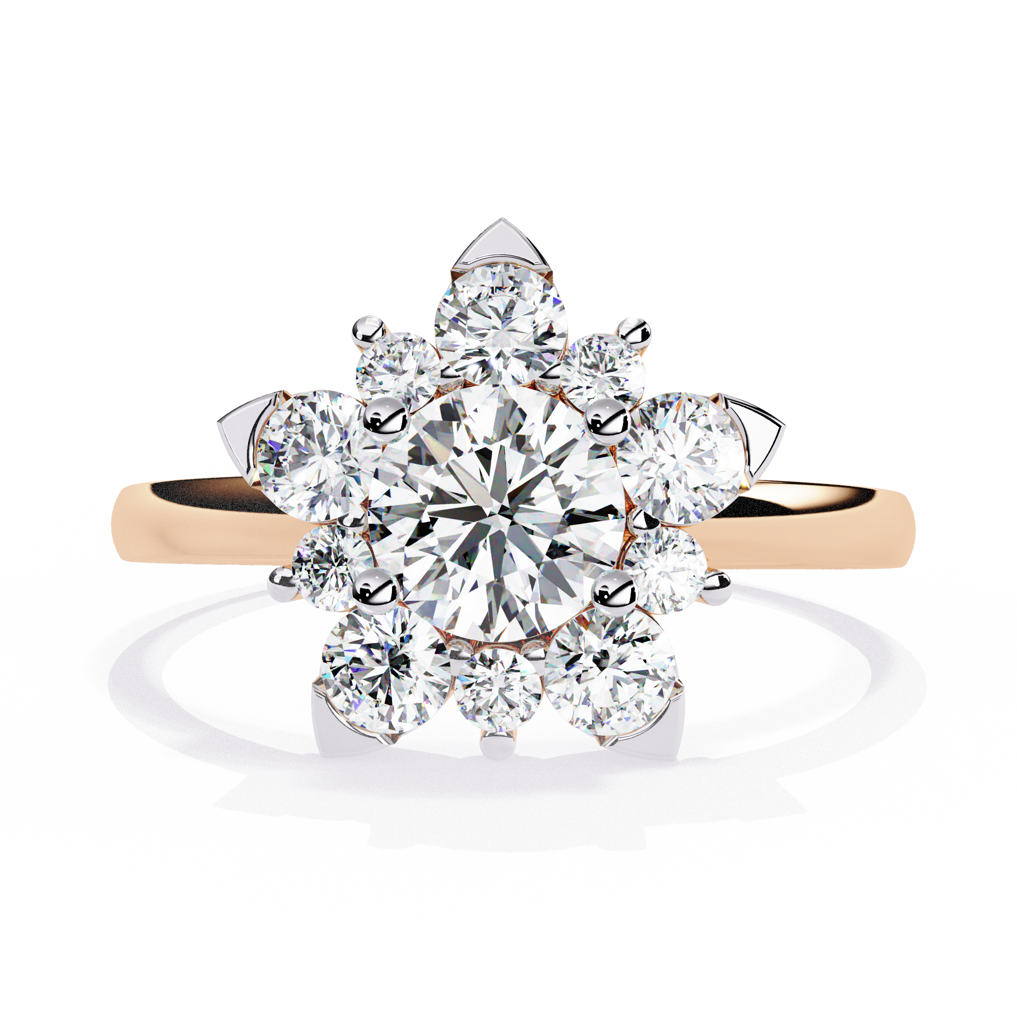 Classic Three Stone Lab Grown Diamond Ring