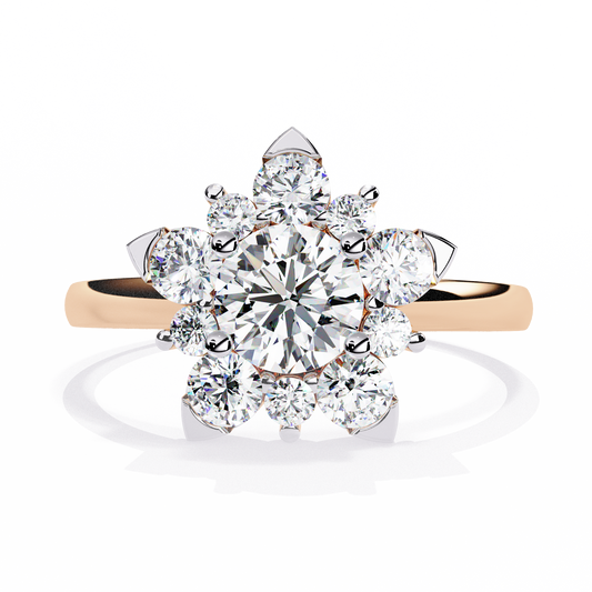 Classic Three Stone Lab Grown Diamond Ring