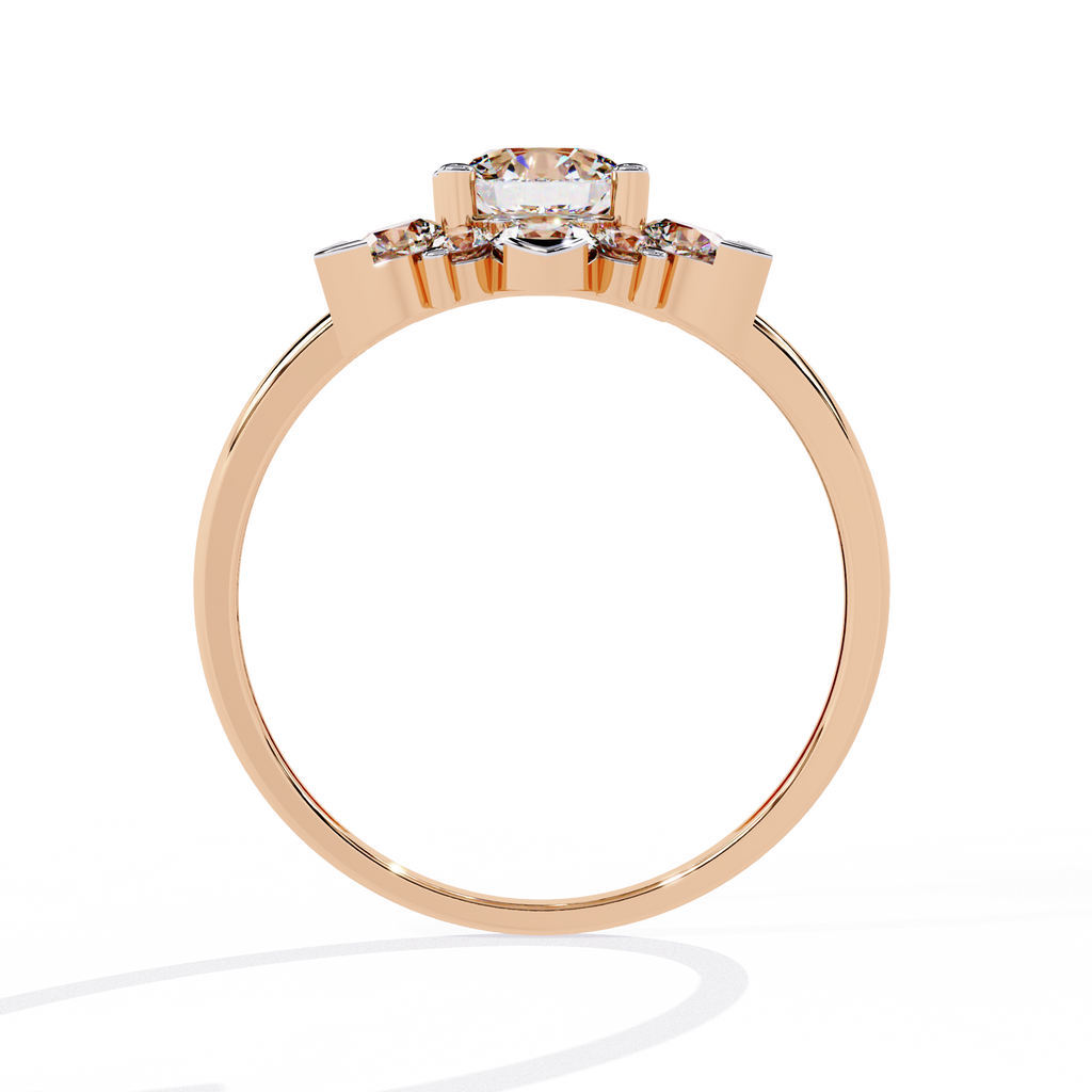 Classic Three Stone Lab Grown Diamond Ring