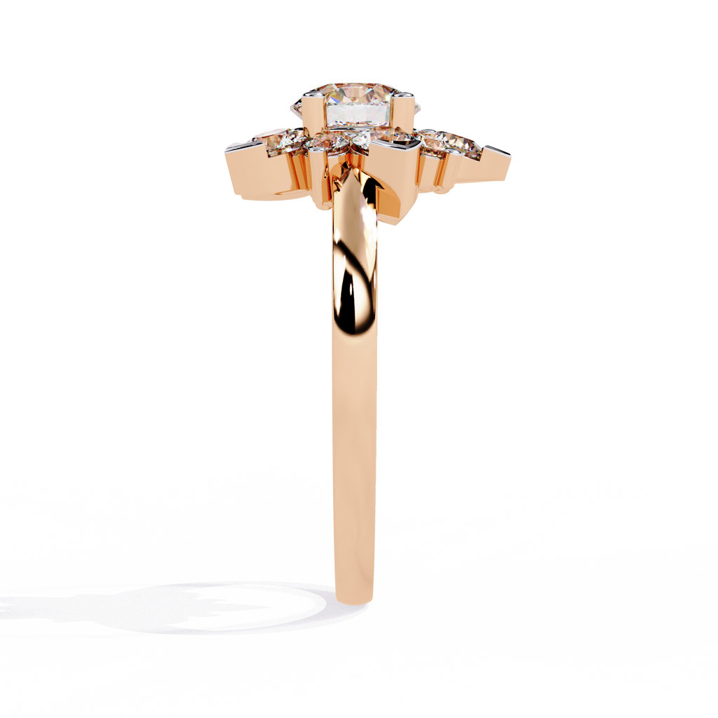 Classic Three Stone Lab Grown Diamond Ring