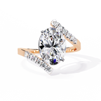 Elevated Solitaire Lab Grown Diamond Ring