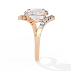 Elevated Solitaire Lab Grown Diamond Ring