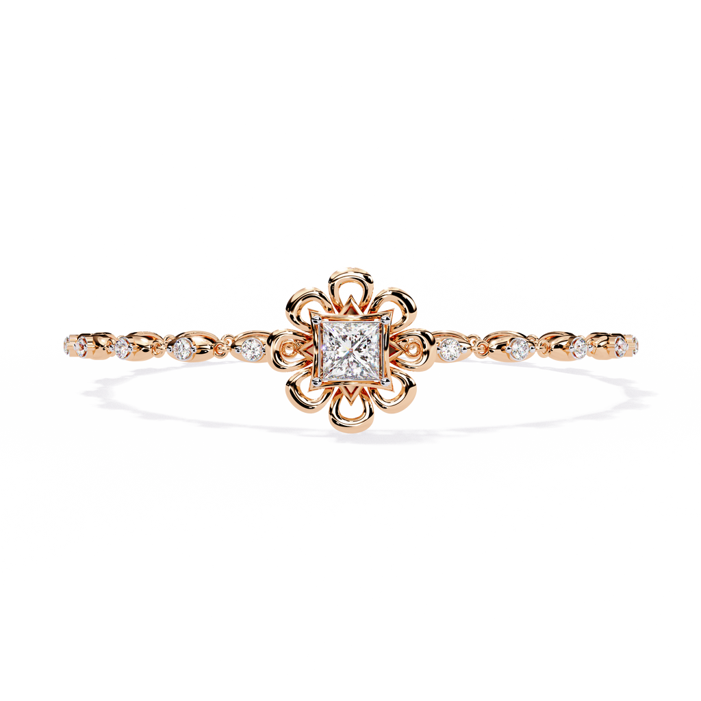 Elora Princess Bloom Lab Grown Diamond Bracelet
