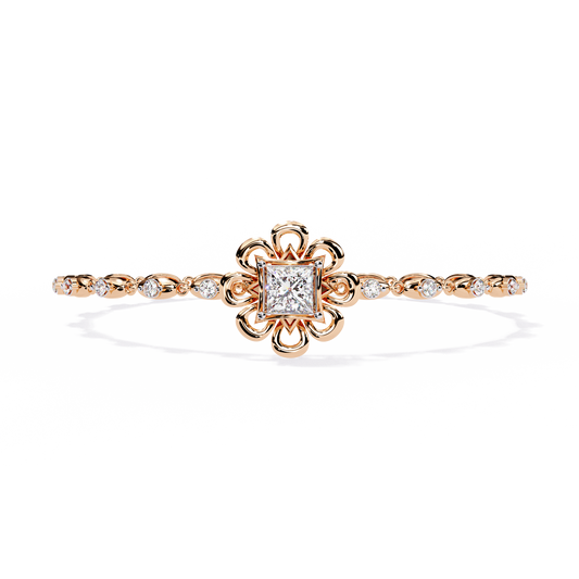 Elora Princess Bloom Lab Grown Diamond Bracelet