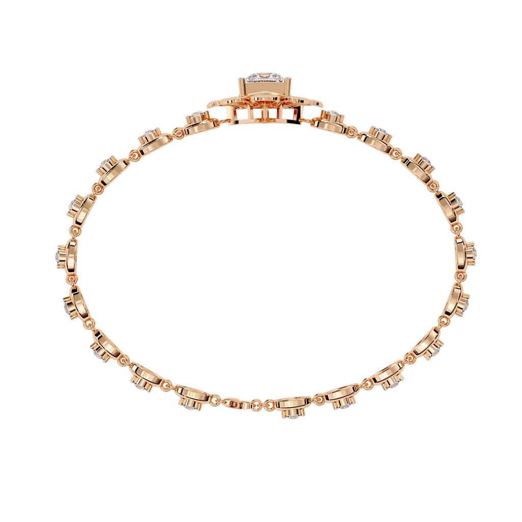 Elora Princess Bloom Lab Grown Diamond Bracelet