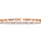 Elysian Oval-Round Diamond Tennis Bracelet