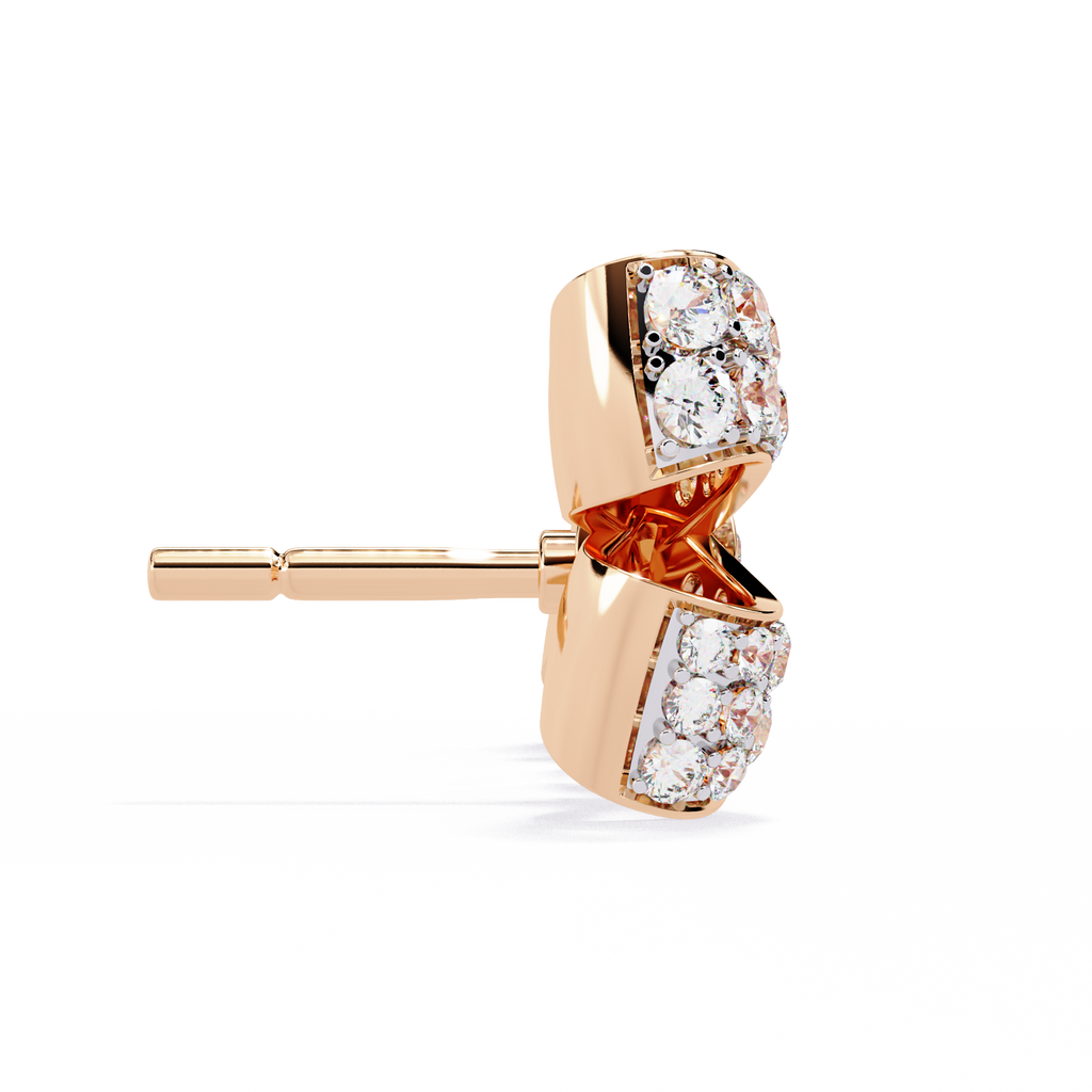 Enchanted Bow Lab Grown Diamond Earrings