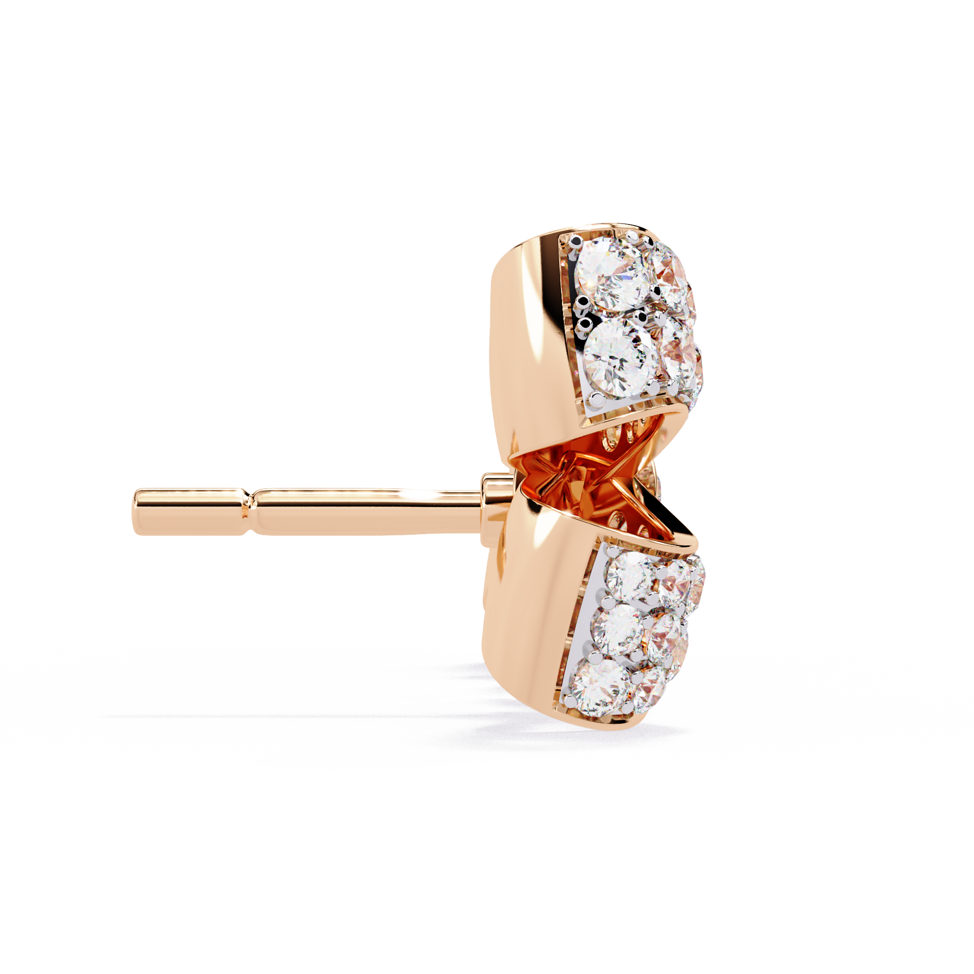 Enchanted Bow Lab Grown Diamond Earrings
