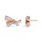 Enchanted Bow Lab Grown Diamond Earrings