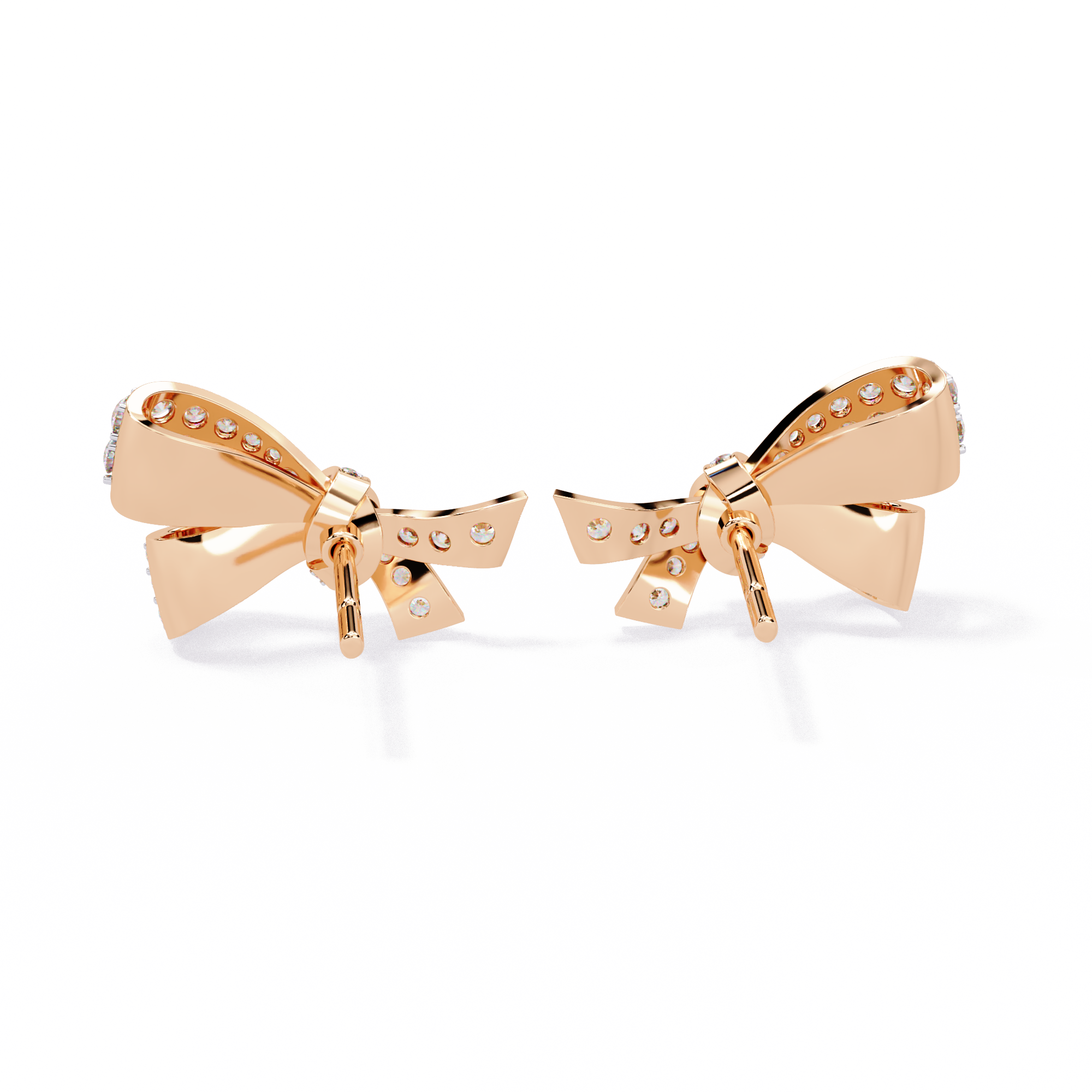 Enchanted Bow Lab Grown Diamond Earrings