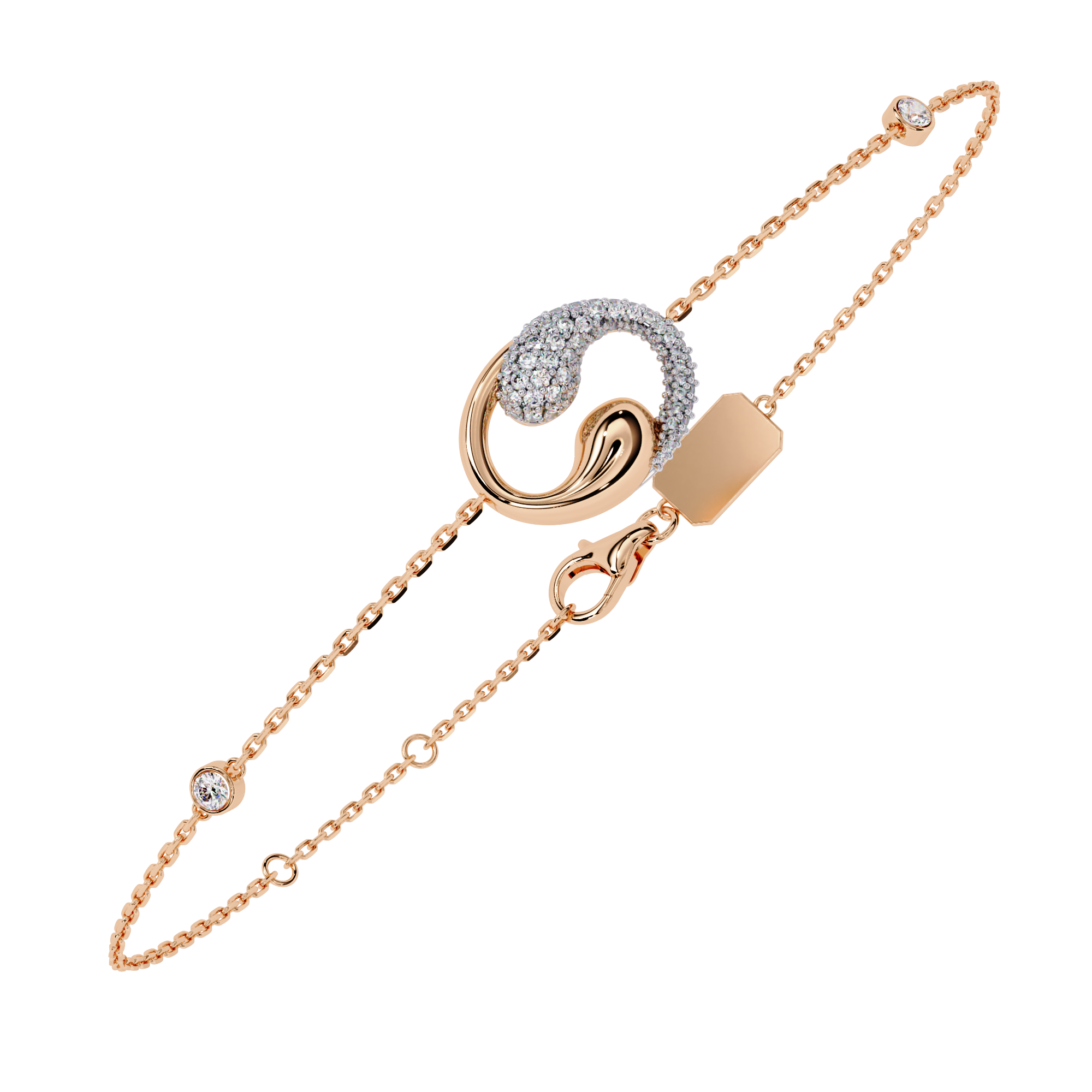 Eon Circle Lab Grown Diamond Bracelet