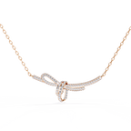 Eternal Knot Diamond Necklace