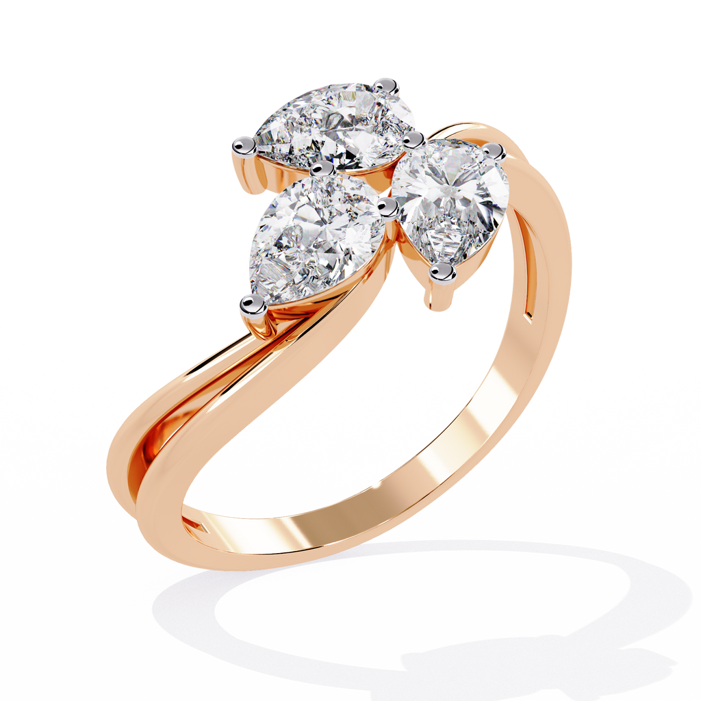 Luxury lab-grown diamond ring designed for women who love elegance