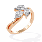 Luxury lab-grown diamond ring designed for women who love elegance