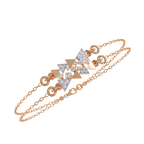 Geometric Luxe Diamond Bracelet
