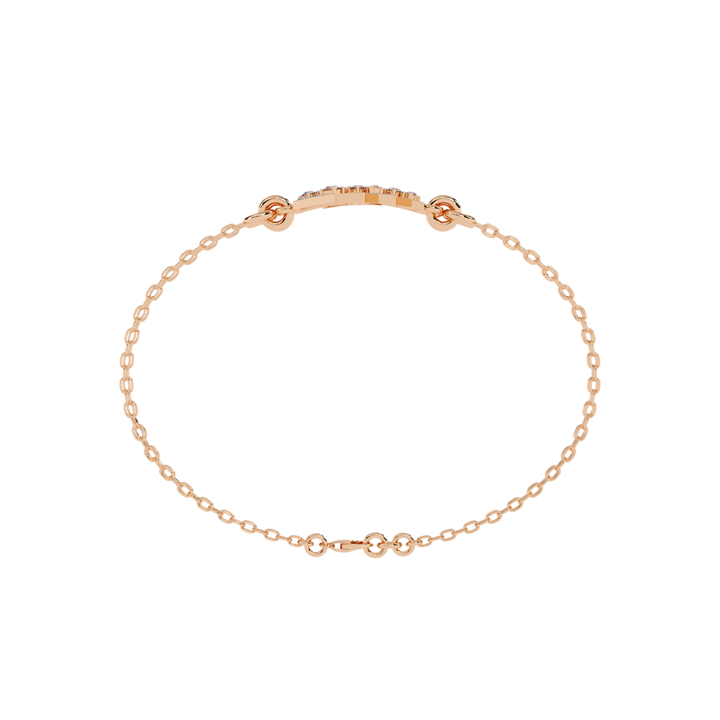 Geometric Luxe Diamond Bracelet
