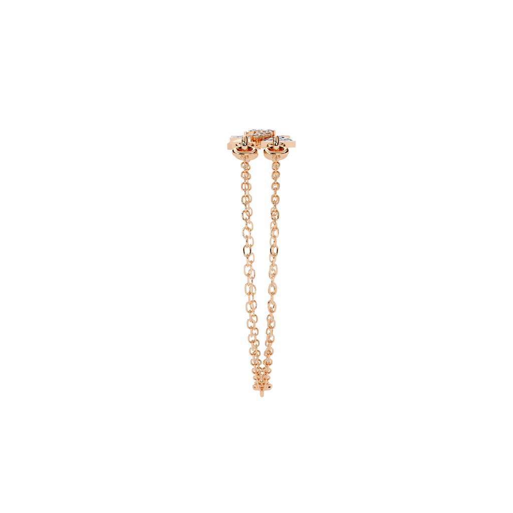 Geometric Luxe Diamond Bracelet