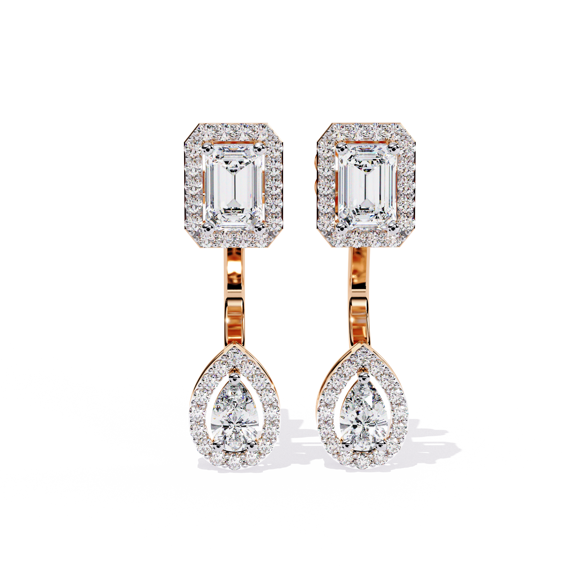 Heirloom Drop Lab Grown Diamond Earrings