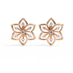 Iris Bloom Diamond Studs