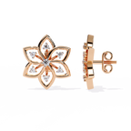 Iris Bloom Diamond Studs