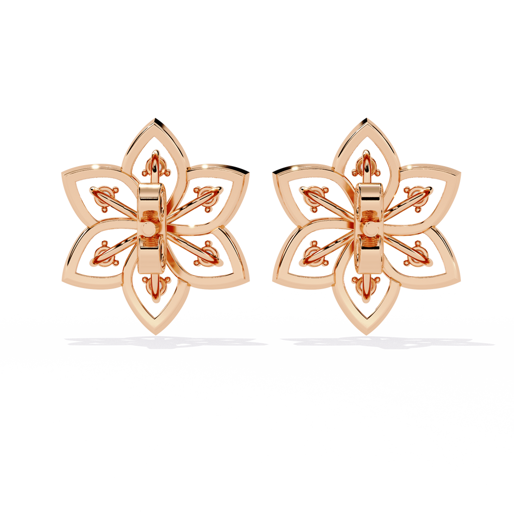 Iris Bloom Diamond Studs