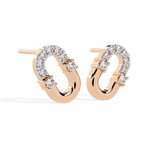 Link Luxe Lab Grown Diamond Earrings