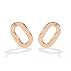 Link Luxe Lab Grown Diamond Earrings