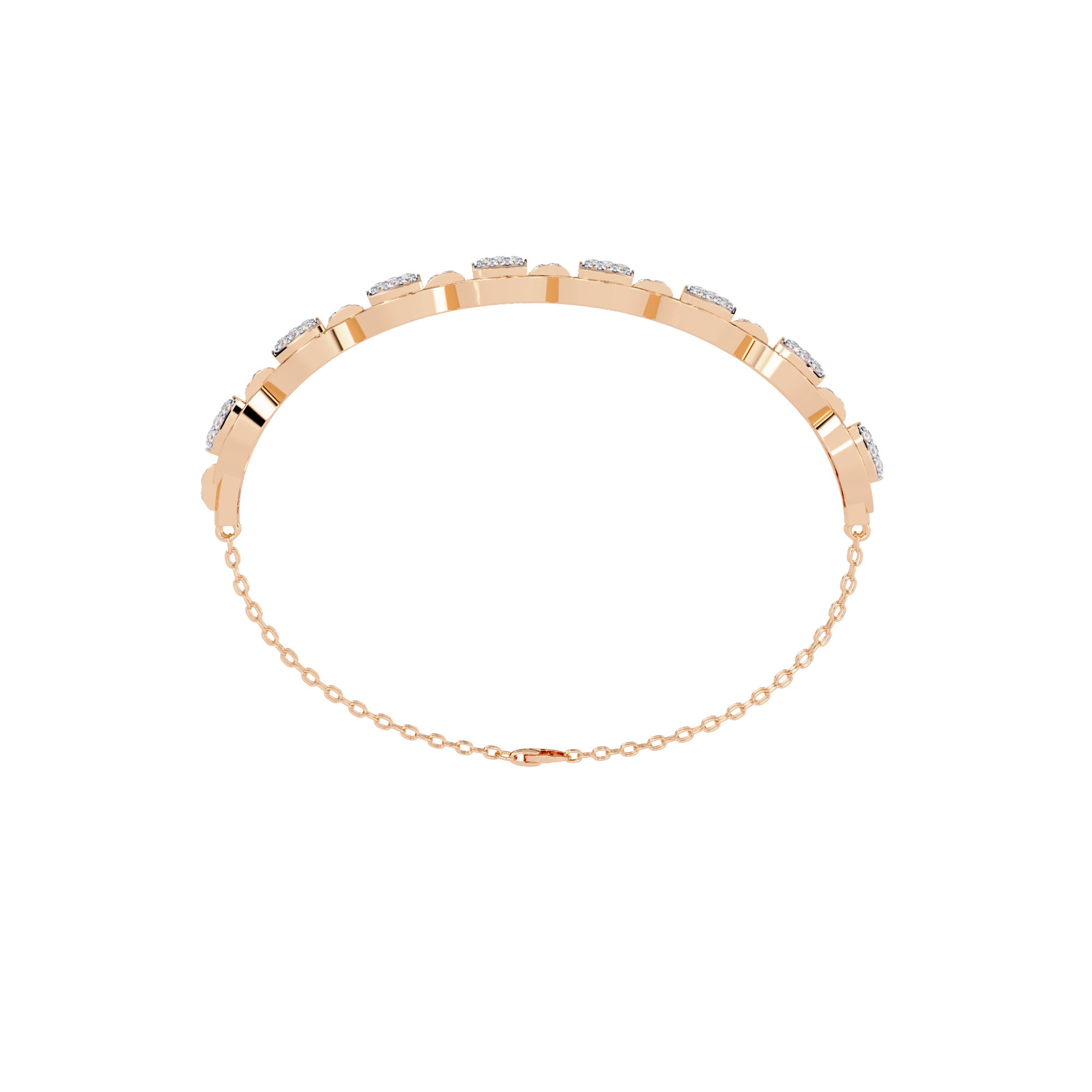 Liora Link Pavé Diamond Bracelet