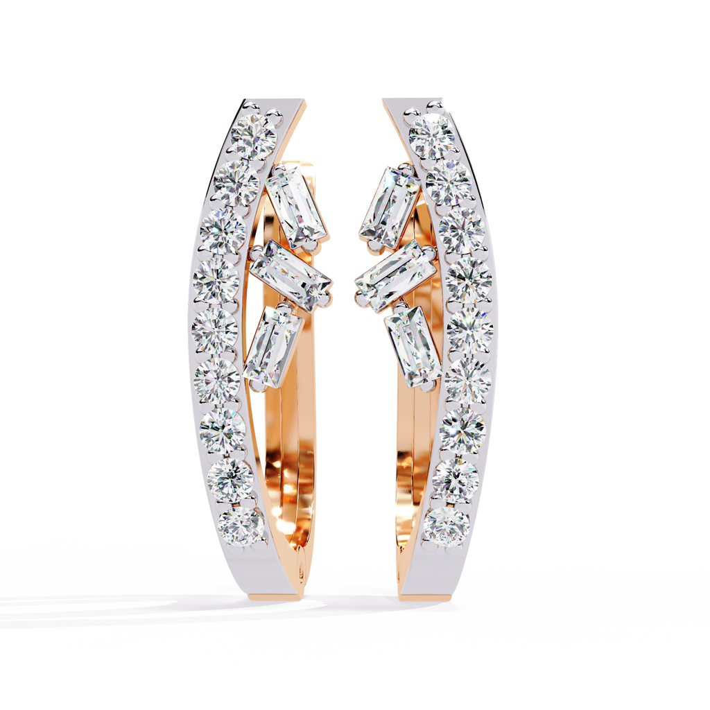 Luminous Arc Lab Grown Diamond Earrings