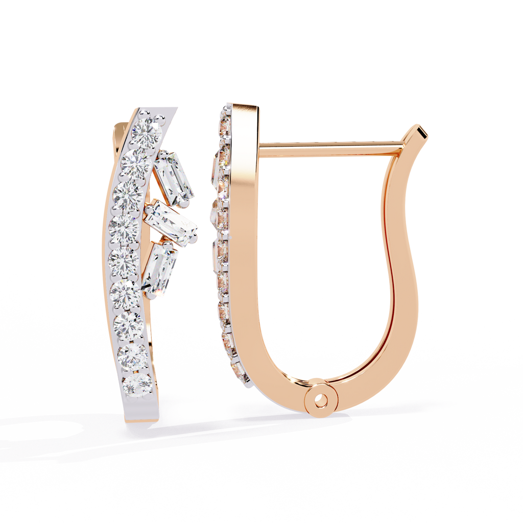 Luminous Arc Lab Grown Diamond Earrings